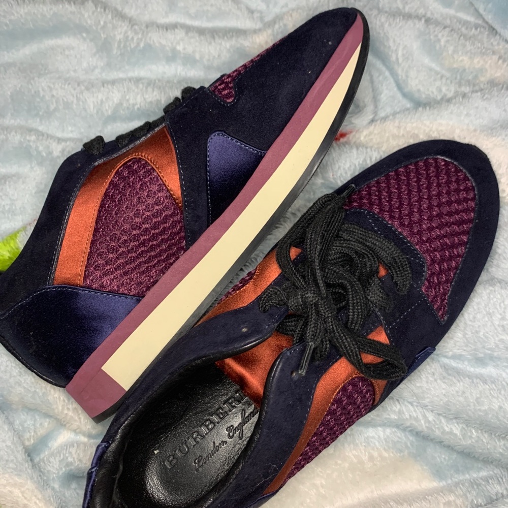Burberry authentic multicolor “the fields” trainer - Picture 9 of 14